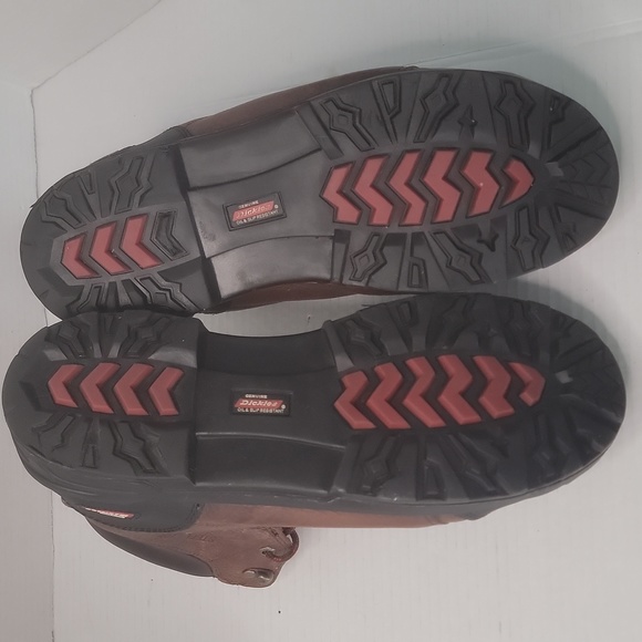 Dickies Work Boots Mens  Steel Toe Leather Waterproof size 14 - Picture 7 of 8